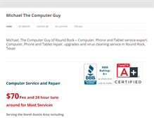 Tablet Screenshot of michaeltcg.com
